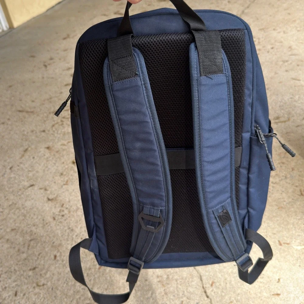 Timbuk2 Q Laptop Backpack 2.0 Navy Blue Travel Work Eco Crow Holdings 3960-3
